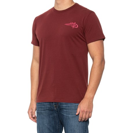 Reel Life Fish Down Mountain River T-Shirt - Short Sleeve