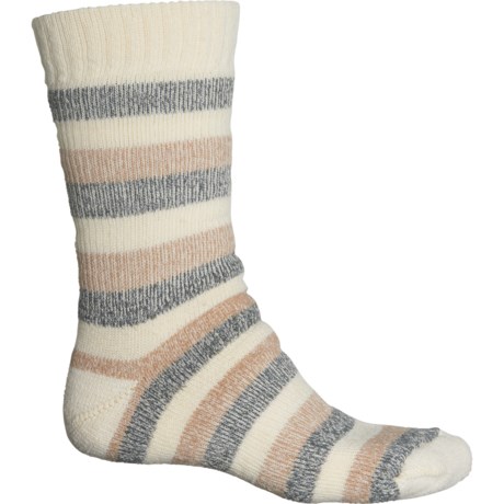 Farm to Feet White Mountain Lounger Socks - Merino Wool, Crew (For Men)