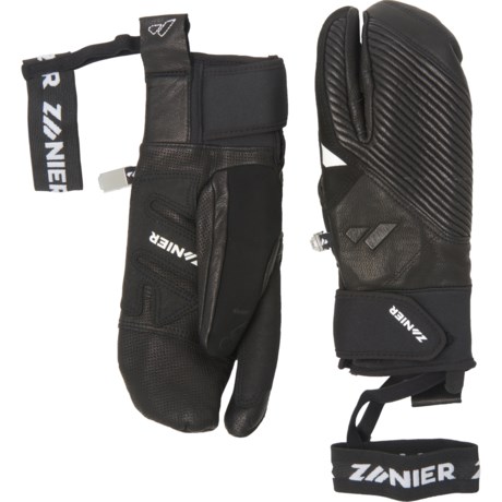 Zanier Evolution.xsx PrimaLoft® Snowboard Gloves - Waterproof, Insulated, Leather (For Men and Women)