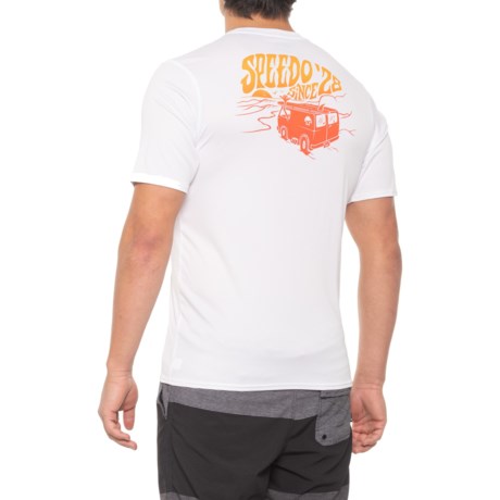 Speedo Rash Guard - UPF 50+, Short Sleeve