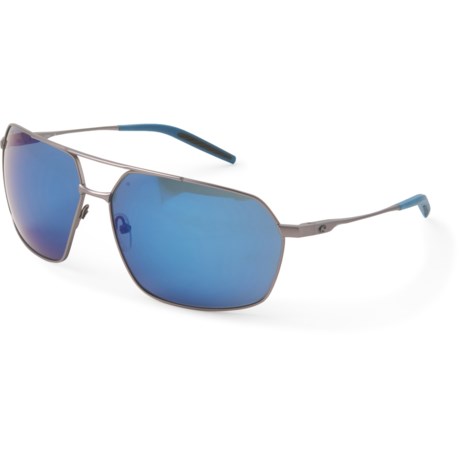 Costa Pilothouse Sunglasses - Polarized 580P Mirror Lenses (For Men)