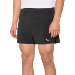 Saucony Outpace Shorts - 3”, Built-In Brief