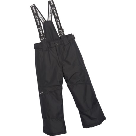 Kamik Big Boys Titan Solid Bib Snow Pants - Waterproof, Insulated