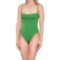 WE WORE WHAT Balconette One-Piece Swimsuit