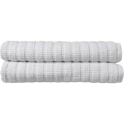 Eddie Bauer Quick-Dry Cotton Terry Bath Towels - Set of 2, 34x64”, Cement