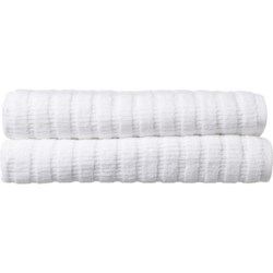 Eddie Bauer Quick-Dry Cotton Terry Bath Towels - Set of 2, 34x64”, White