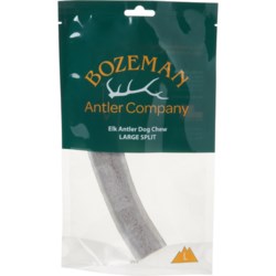 Bozeman Elk Antler Dog Chew Treat - Large Split