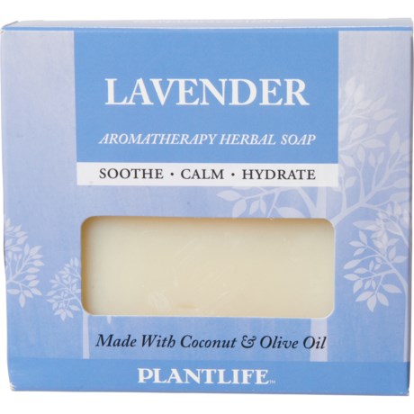 Plant Life Lavender Aromatherapy Herbal Bar Soap - 4.5 oz.