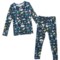 Cuddl Duds Toddler Boys Comfortech® Stretch-Poly Base Layer Top and Pants Set - Long Sleeve