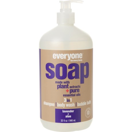 EVERYONE Lavender Aloe 3-in-1 Liquid Soap - 32 oz.