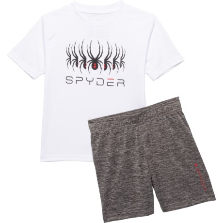 Spyder Little Boys Multiply T-Shirt and Shorts Set - Short Sleeve
