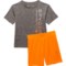 Spyder Little Boys Gradient T-Shirt and Shorts Set - Short Sleeve