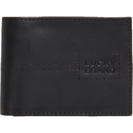 Lucky Brand Poppy Passcase Bifold Wallet - Leather (For Men)