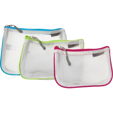 Travelon Color-Piped Packing Pouches - 3-Pack
