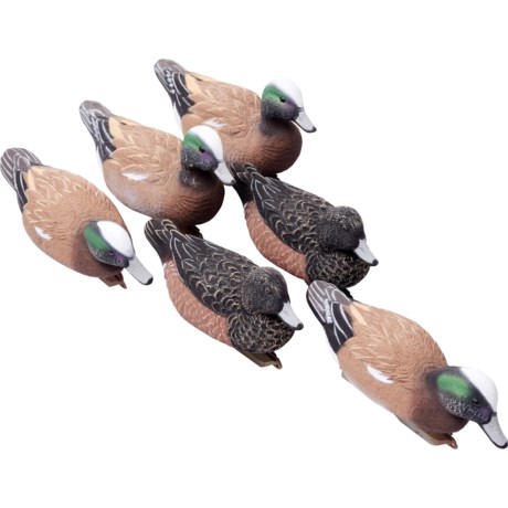 HIGDON OUTDOORS Standard Wigeon Decoys - 6-Pack