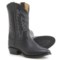 Justin Hayne Cowboy Boots - 12”, Round Toe (For Men)