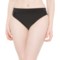 Cyn & Luca Banded High-Waist Bikini Bottoms