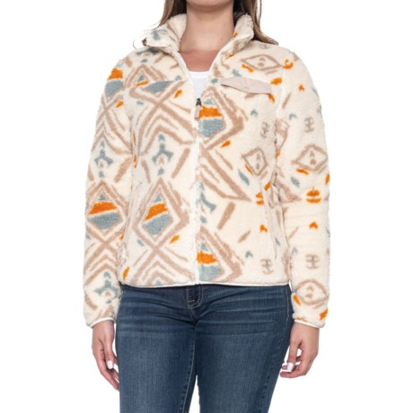 Gerry Terra Printed High-Pile Fleece Jacket - Full Zip