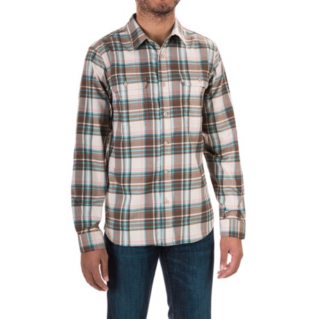 Mountain Hardwear Stretchstone Flannel Shirt - Long Sleeve (For Men)