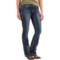 Rock & Roll Cowgirl Rival Rhinestone Bootcut Jeans - Low Rise (For Women)