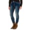 Rock & Roll Cowgirl Heavy-Stitch Skinny Jeans - Low Rise, Slim Fit (For Women)