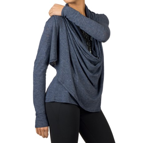 Soybu Shelby Wrap Shirt - Long Sleeve (For Women)
