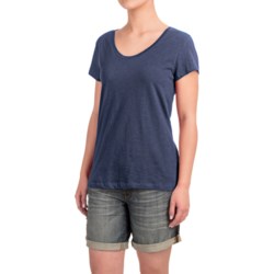 Specially made Stretch Cotton T-Shirt - Short Sleeve (For Women)