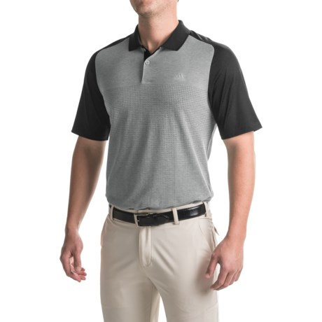 adidas golf ClimaCool® Aeroknit Polo Shirt - Short Sleeve (For Men)