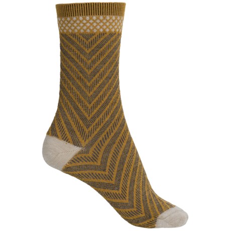 Sockwell Very V Socks - Merino Wool Blend, Crew (For Women)