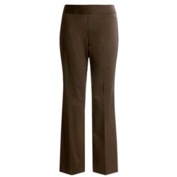 Austin Reed Cotton Pants - Plus Size, Flat Front (For Women)