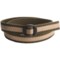 Bison Designs Ellipse 3D Herringbone 30mm Belt (For Men and Women)