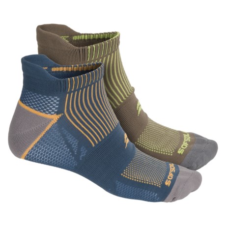 Sof Sole Running Select Tab Socks - 2-Pack, Below the Ankle (For Men)