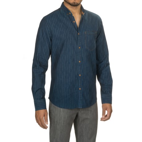Jeremiah Kip Indigo Stripe Shirt - Long Sleeve (For Men)