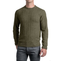 Specially made Jacquard Crew Neck Sweater - Long Sleeve (For Men)