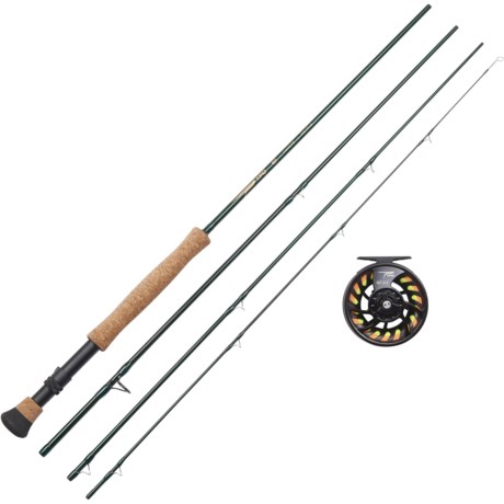 Temple Fork Outfitters NXT Series Fly Rod and Reel Combo - 9’, 8-9 wt, Spooled Line