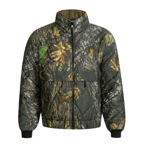 Browning Fleece Jacket - Insulated, Reversible (For Men)