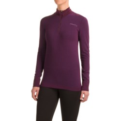 Craft Sportswear Wool Comfort Shirt - Zip Neck, Long Sleeve (For Women)