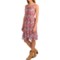 Roper Georgette Zigzag Print Dress - Sleeveless (For Women)