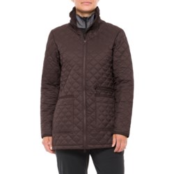 White Sierra Falling Maple Quilted Jacket - Insulated (For Women)