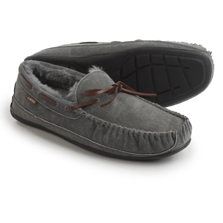 LAMO Footwear Santa Fe Moccasin Slippers - Suede (For Men)