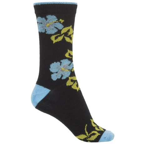 b.ella Marabel Tipped Blossom Socks - Merino Wool, Crew (For Women)