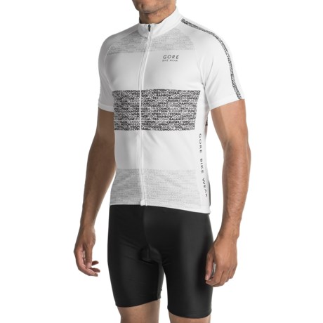 DNU Gore Bike Wear Gore Bike Wear Element Edition Cycling Jersey - Full-Zip, Short Sleeve (For Men)