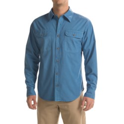 Stillwater Supply Co . Solid Camp Shirt - Long Sleeve (For Men)
