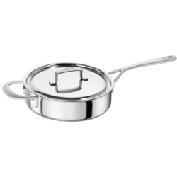 Zwilling J.A. Henckels Sensation Stainless Steel Saute Pan with Lid - 3 qt.