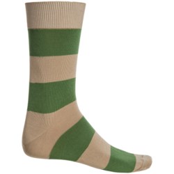 b.ella Jeffrey Rugby Striped Socks - Mercerized Cotton, Crew (For Men)