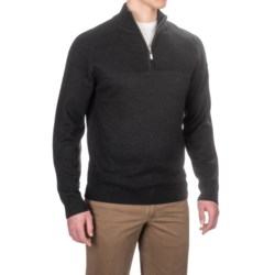 Neve Connor Classic Zip Neck Sweater - Merino Wool (For Men)