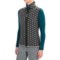 Neve Pia Zip Front Sweater Vest - Merino Wool (For Women)