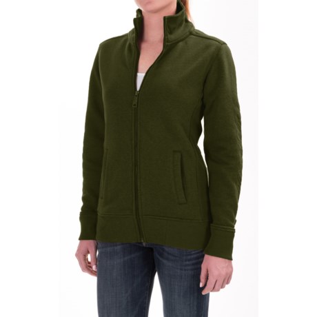 Carhartt Dunlow Mock Neck Sweatshirt - Full Zip, Factory Seconds (For Women)
