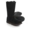 LAMO Footwear Lamo Footwear Roper Boots - Suede, Sheepskin Lined  (For Women)