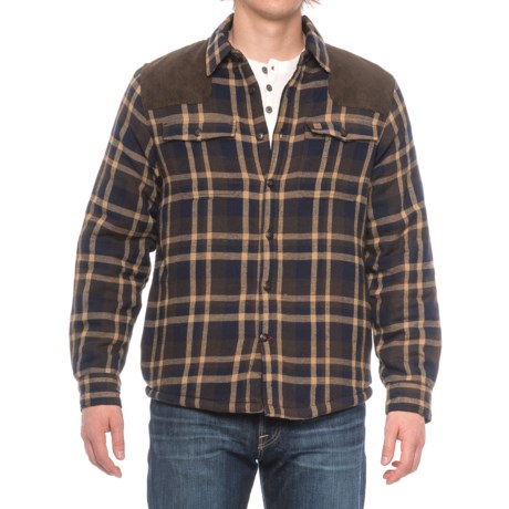 Coleman Sherpa-Lined Flannel Shirt Jacket (For Men)